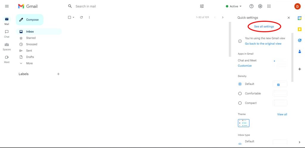 In settings - all settings - Create Gmail Signatures